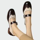 Olívie – ženske kožne Mary Jane cipele